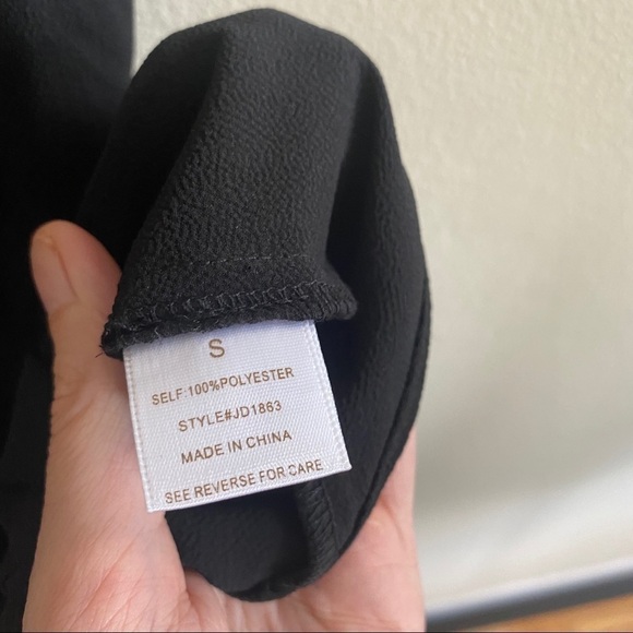 jealous Tomato Asymmetrical Back Bow Tie Dress - Picture 6 of 6